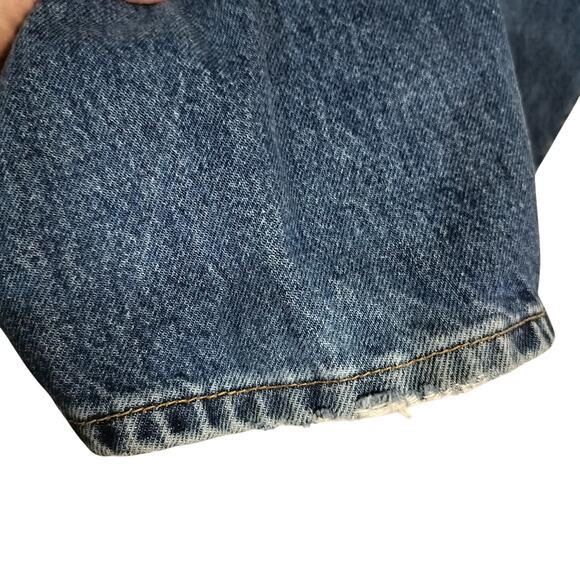 M865) Levi's 560 Women Loose Fit Straight Leg Hi Rise Jeans Size 14 Reg (32/30) - Picture 4 of 8